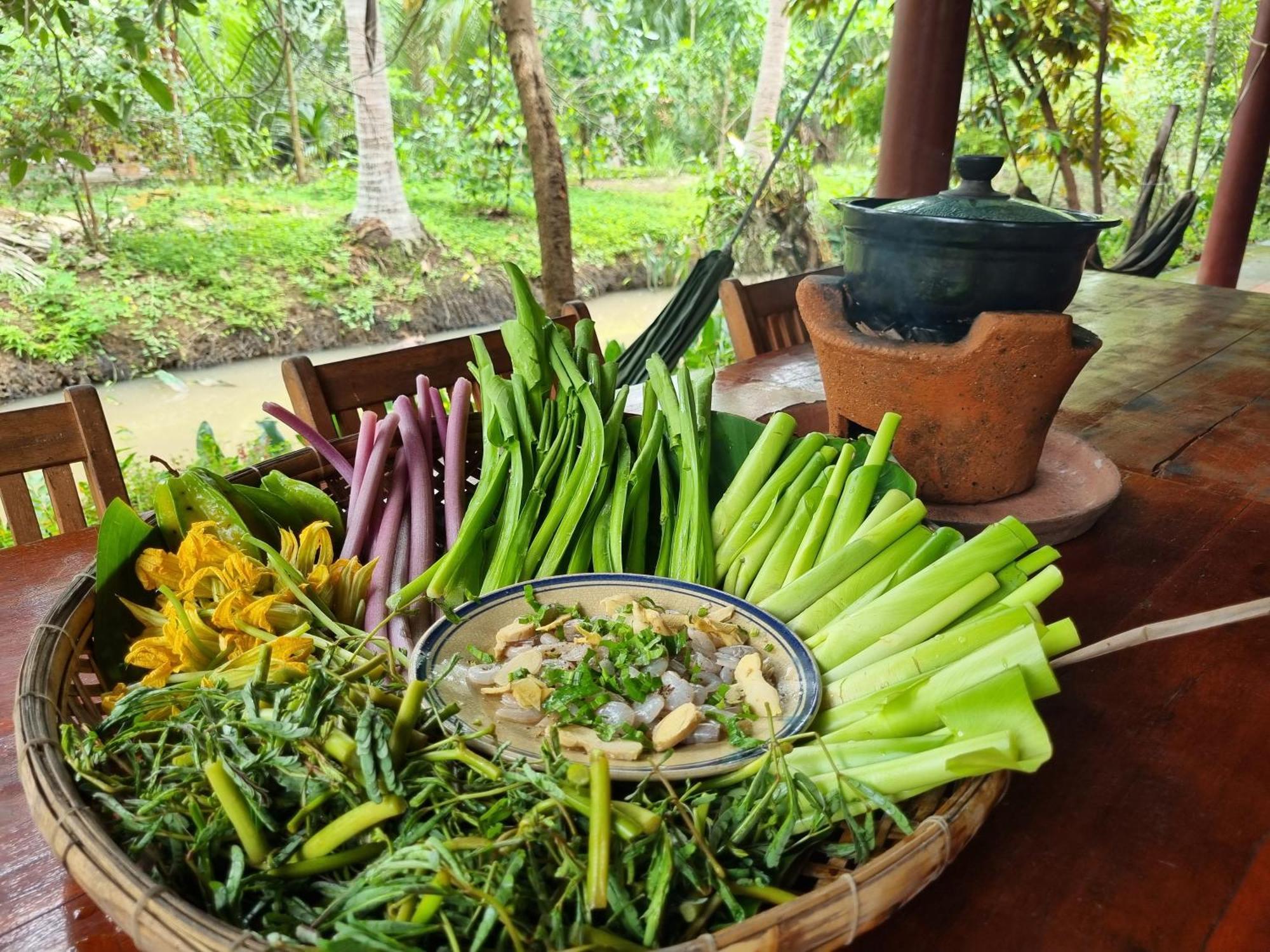 Ba Danh Homestay & Kitchen - Ben Tre Mekong Luaran gambar