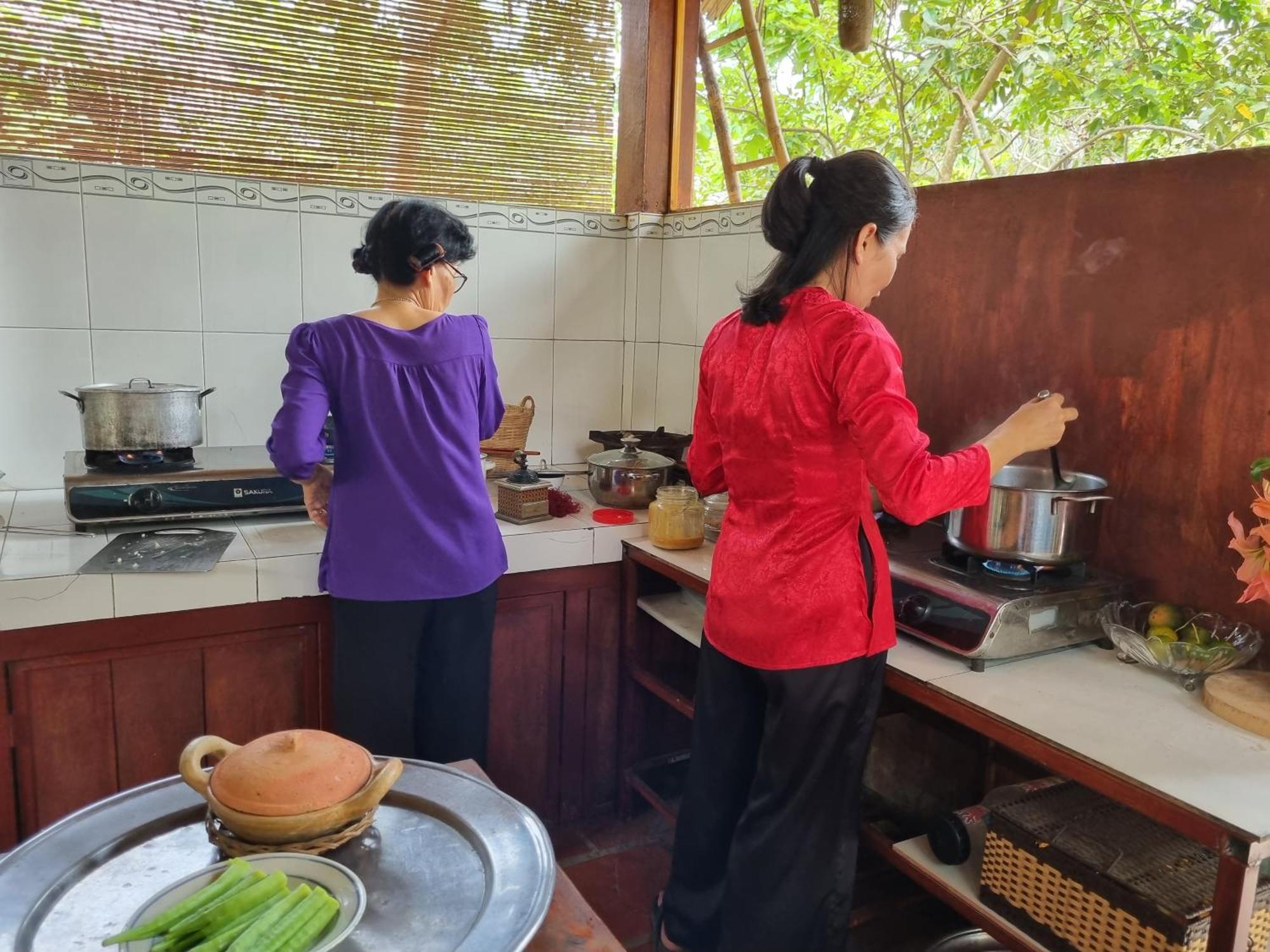 Ba Danh Homestay & Kitchen - Ben Tre Mekong Luaran gambar